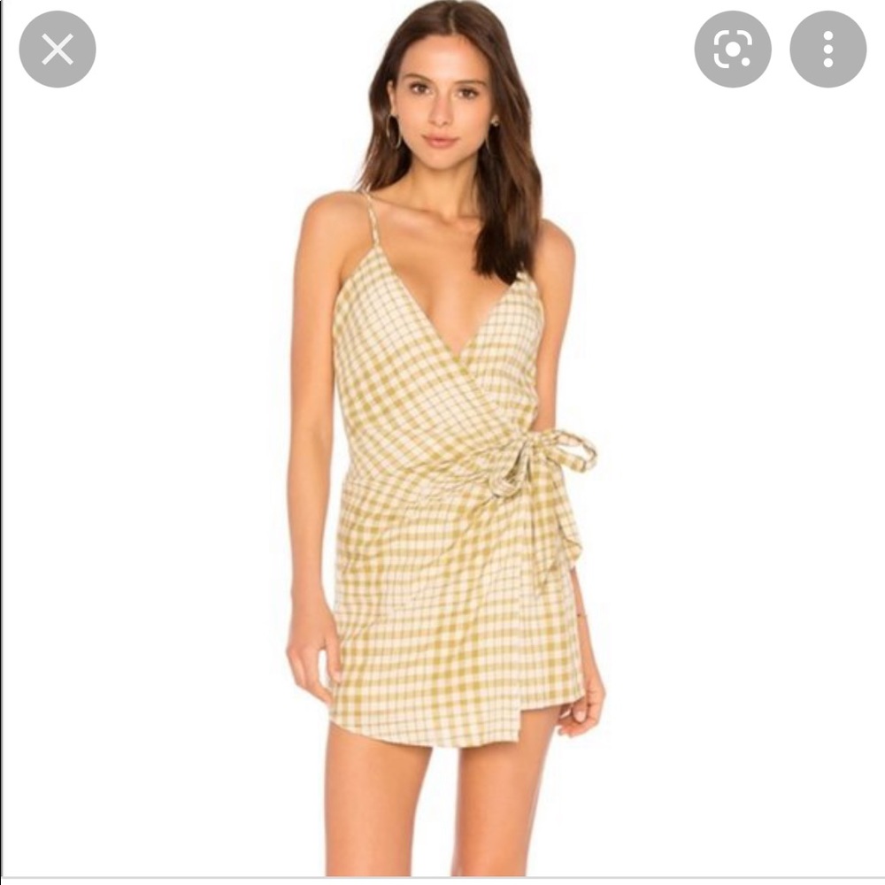 Free People Gingham Dress